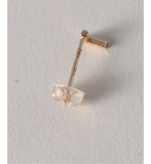 Lilas by Spick&Span「《WEB限定》Vラインピアス K10(両耳)」|ピアス|