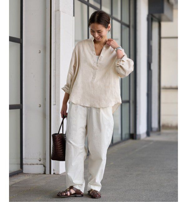 FRAMeWORK「コットンイージータックバレルパンツ」|その他|