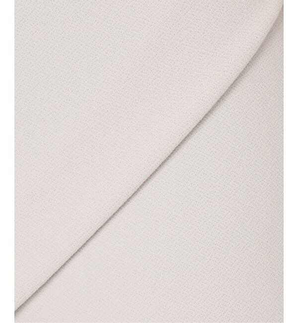 NOBLE「《追加》【洗える】ニットライクジョーゼット2wayワンピース」|ワンピース|