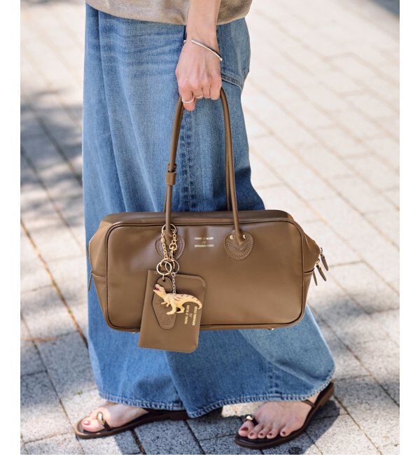 FRAMeWORK「≪追加≫YOUNG&OLSEN 別注SMOOTH LEATHER STUDENT M KHWL 2」|ハンドバッグ|