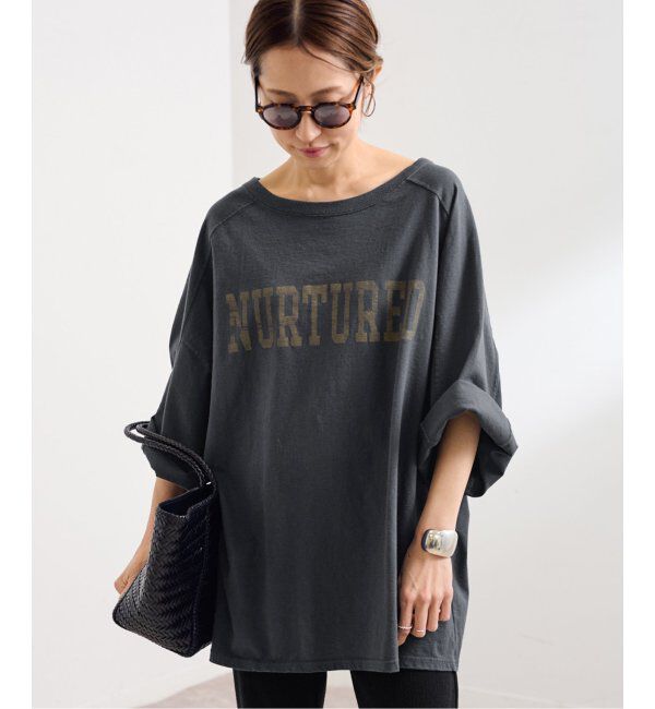 FRAMeWORK「≪WEB限定 / 追加≫ハーフスリーブロゴTEE」|Tシャツ・カットソー|グレー