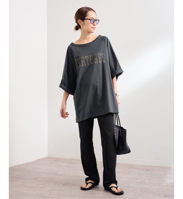 FRAMeWORK「≪WEB限定 / 追加≫ハーフスリーブロゴTEE」|Tシャツ・カットソー|