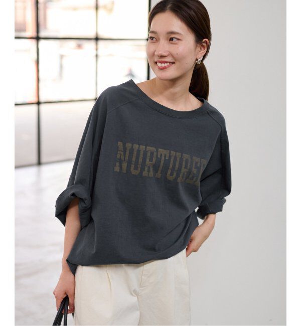 FRAMeWORK「≪WEB限定 / 追加≫ハーフスリーブロゴTEE」|Tシャツ・カットソー|