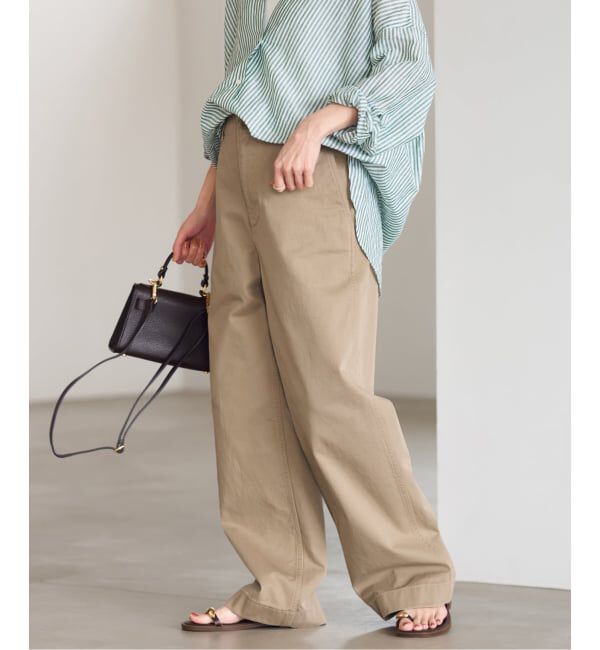 FRAMeWORK「≪追加≫OVER SIZED CHINO パンツ」|チノ|