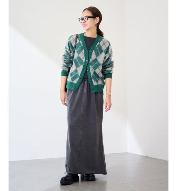 FRAMeWORK「アーガイルVネックカーディガン」|カーディガン|