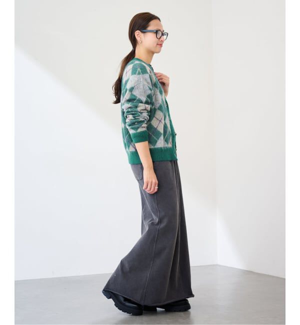 FRAMeWORK「アーガイルVネックカーディガン」|カーディガン|