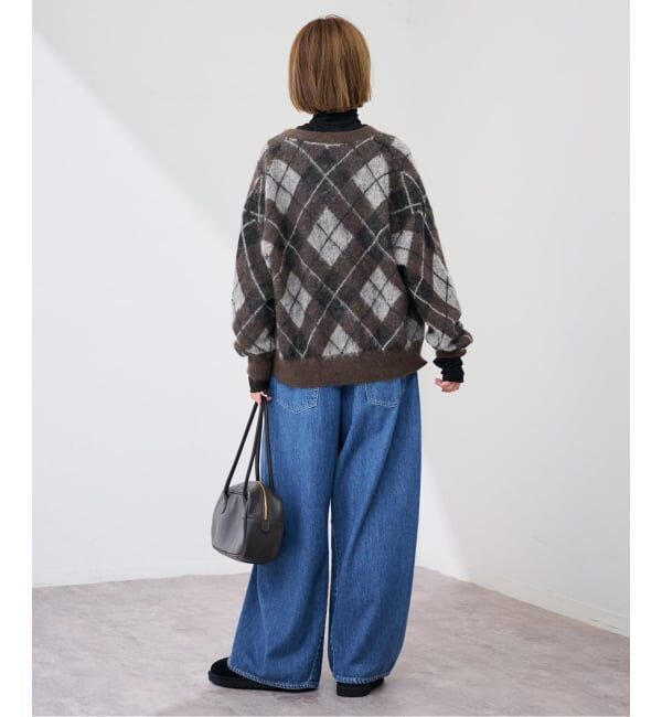 FRAMeWORK「アーガイルVネックカーディガン」|カーディガン|