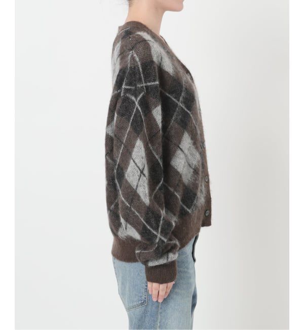 FRAMeWORK「アーガイルVネックカーディガン」|カーディガン|