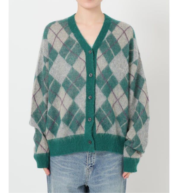 FRAMeWORK「アーガイルVネックカーディガン」|カーディガン|