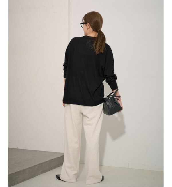 FRAMeWORK「≪WEB限定 / 追加≫イタリアヤーン basic Vネックカーディガン」|カーディガン|