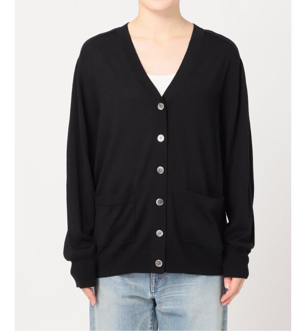 FRAMeWORK「≪WEB限定 / 追加≫イタリアヤーン basic Vネックカーディガン」|カーディガン|