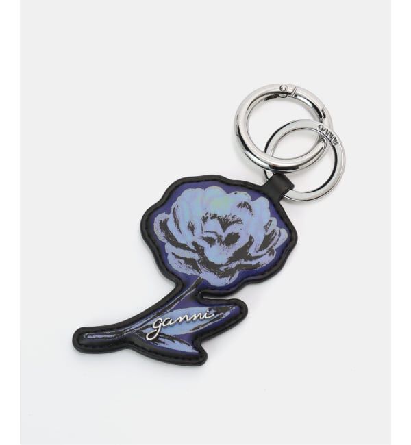 U by SPICK&SPAN「GANNI/ガニー Flower Keyring」|キーケース|