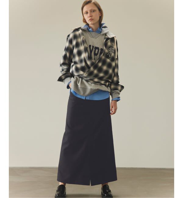 Glyph「Glyph Wool Maxi Skirt」|スカート|