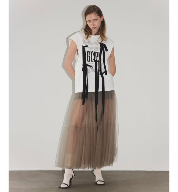 Glyph「Glyph Tulle Skirt」|スカート|