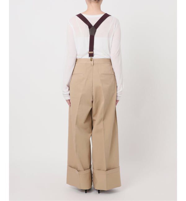 Spick and Span「Higuchi*S サスペンダーツキチノパン」|チノ|