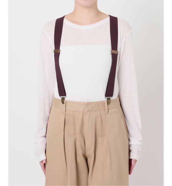 Spick and Span「Higuchi*S サスペンダーツキチノパン」|チノ|