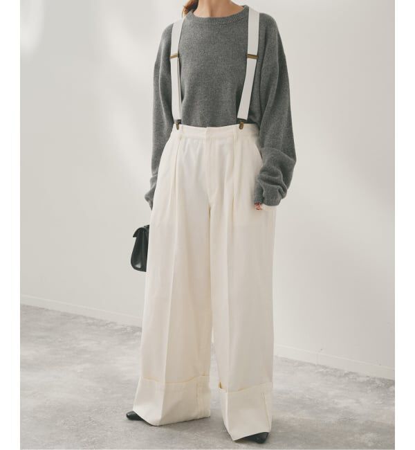 Spick and Span「Higuchi*S サスペンダーツキチノパン」|チノ|