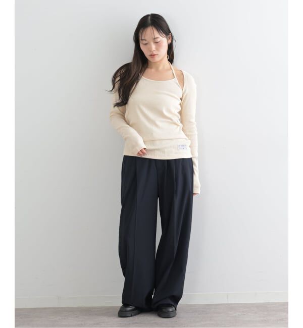 U by SPICK&SPAN「《予約》【OURSAALTY / アワーサールティー】 Rhythmic Set Up」|Tシャツ・カットソー|