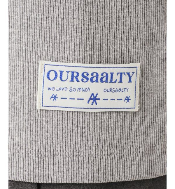 U by SPICK&SPAN「《予約》【OURSAALTY / アワーサールティー】 Rhythmic Set Up」|Tシャツ・カットソー|