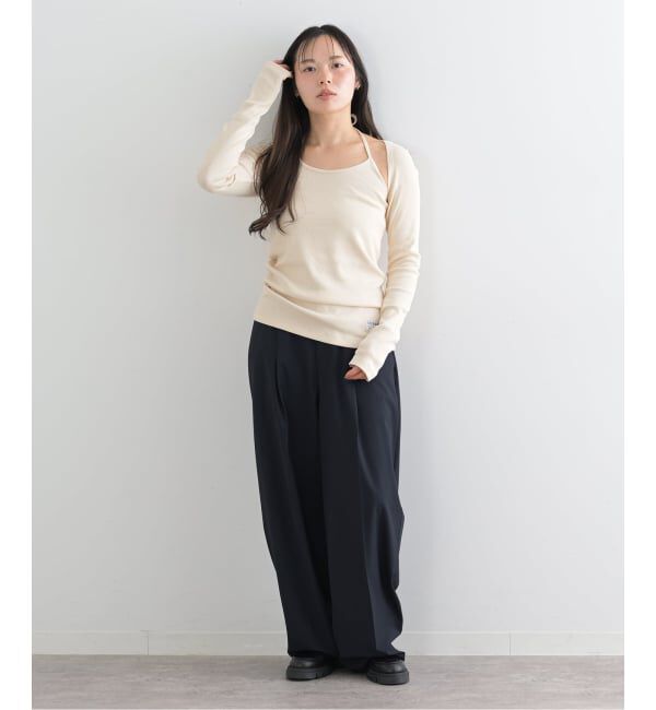 U by SPICK&SPAN「《予約》【OURSAALTY / アワーサールティー】 Rhythmic Set Up」|Tシャツ・カットソー|