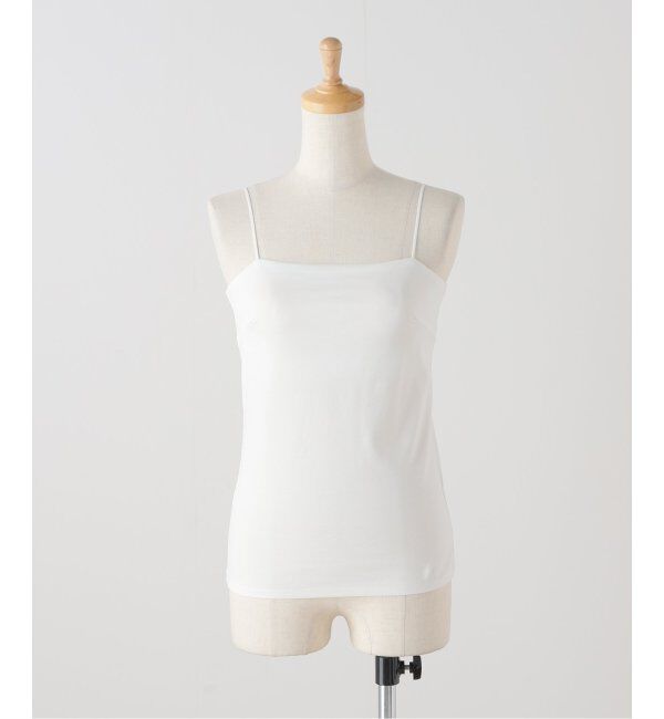  「《追加7》カップ付きキャミソール」|インナー|ホワイト