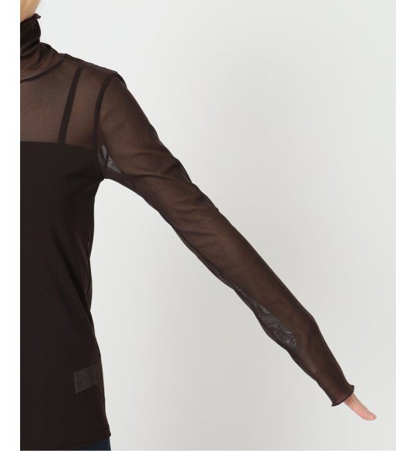  「【洗える】シアースタンドプルオーバー」|Tシャツ・カットソー|