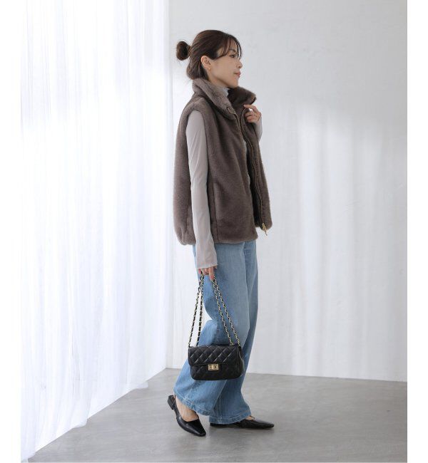  「【洗える】シアースタンドプルオーバー」|Tシャツ・カットソー|