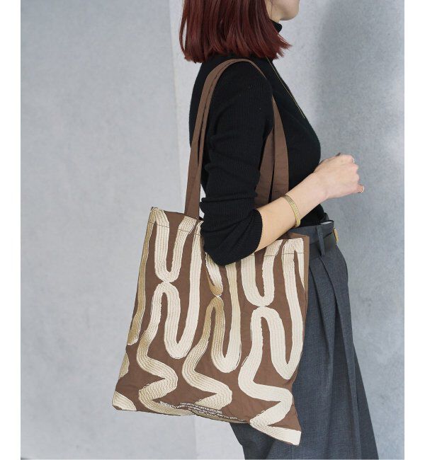  「《追加》LE TALON メッセージトート2」|トートバッグ|ブラウン