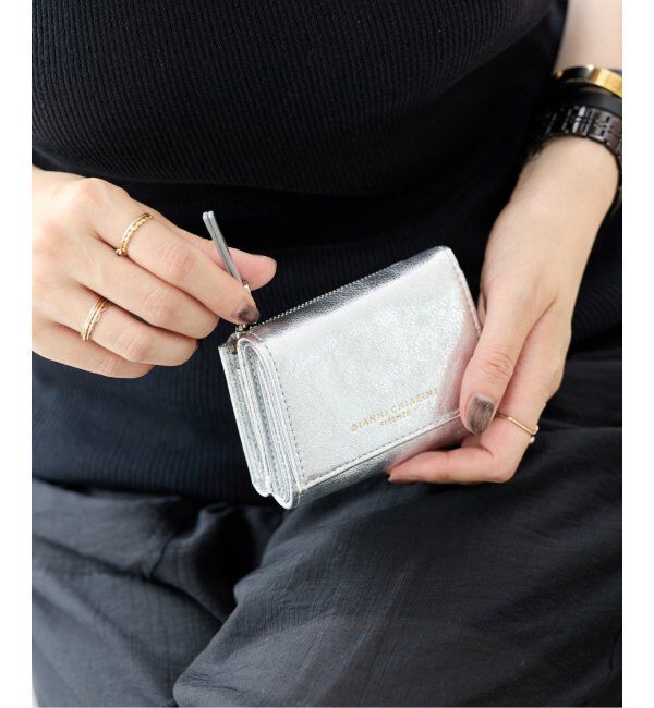  「《WEB限定》GIANNI CHIARINI/ジャン二 キアリー二 WALLET」|財布|シルバー