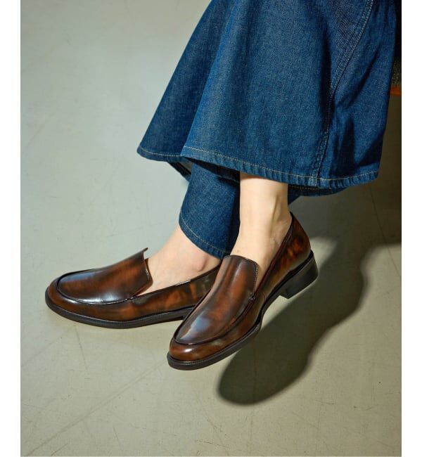 GRISE「《追加》GRISEレザークラシックローファー」|ローファー|ブラウン