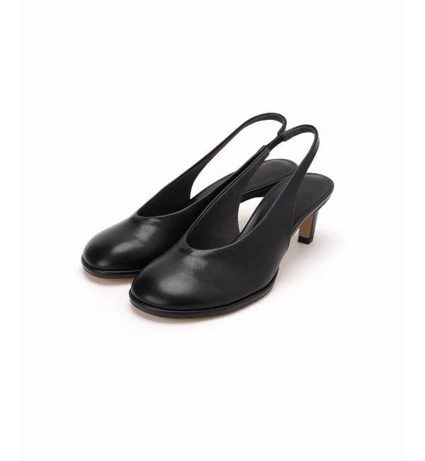  「《予約》5.5cmオブリークスリングバック」|パンプス|