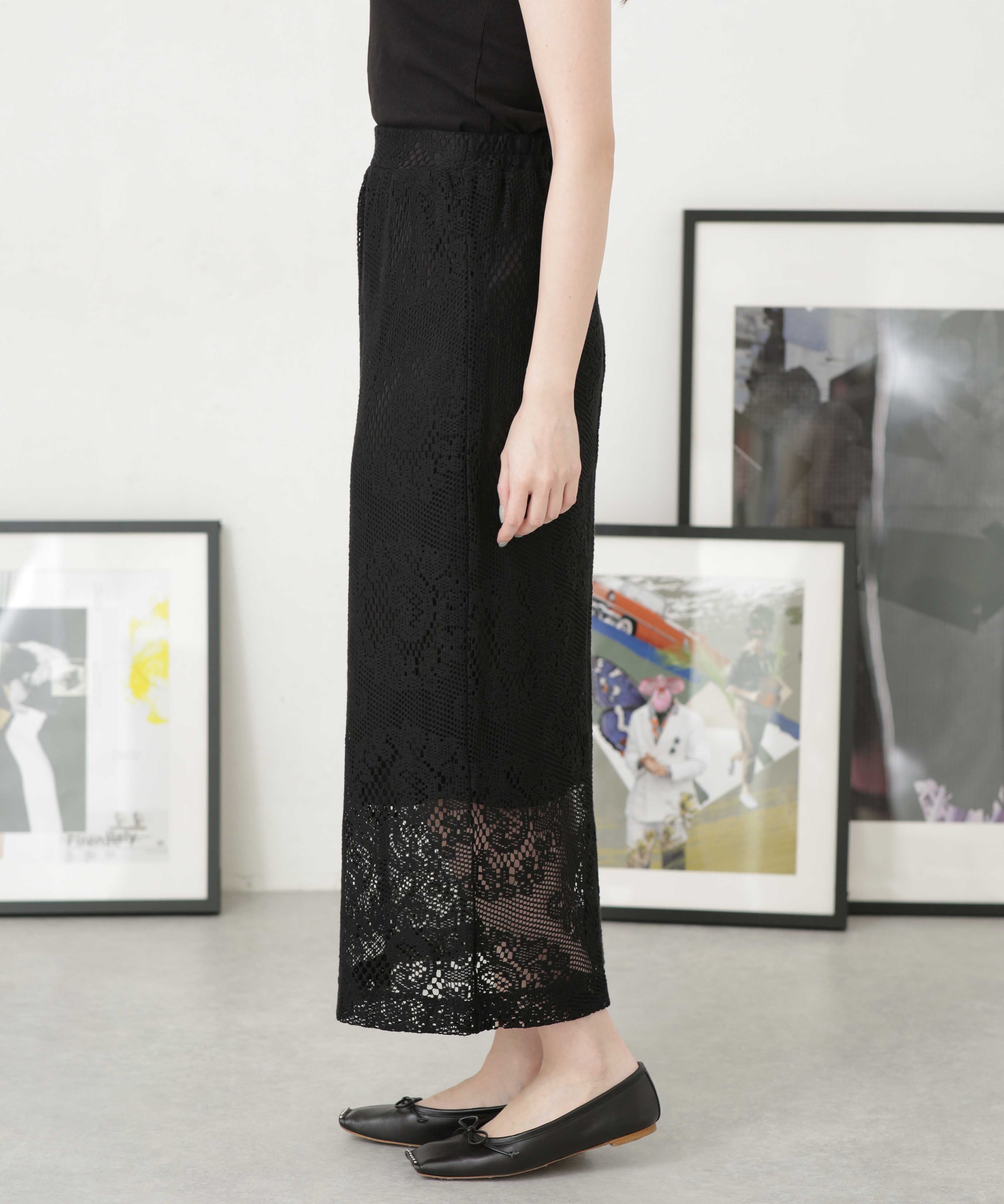 nano･universe「LB.04/レースタイトスカート」|スカート|