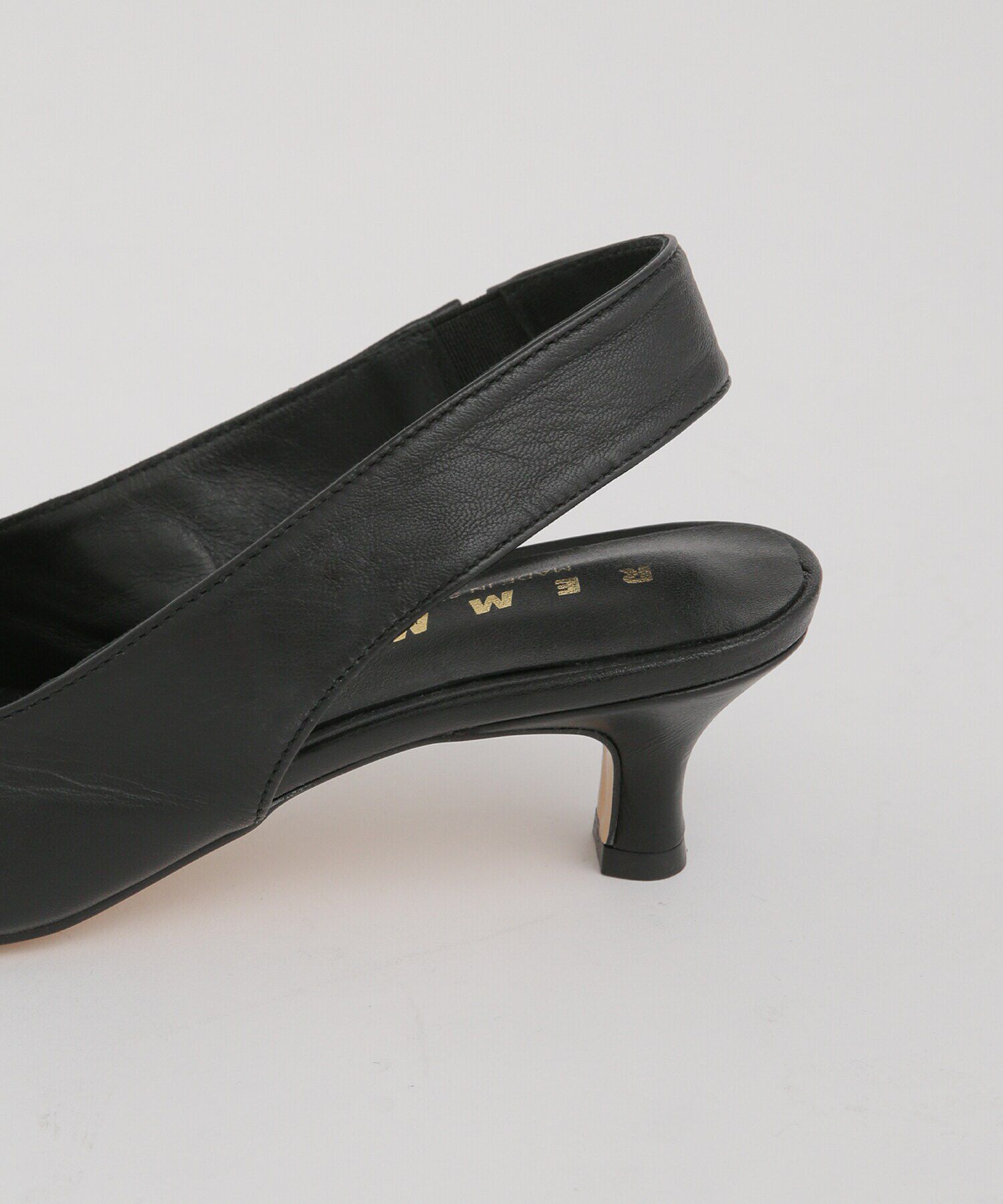 nano･universe「REMME/スクエアトゥバックストラップパンプス」|ビジネス・ドレスシューズ|