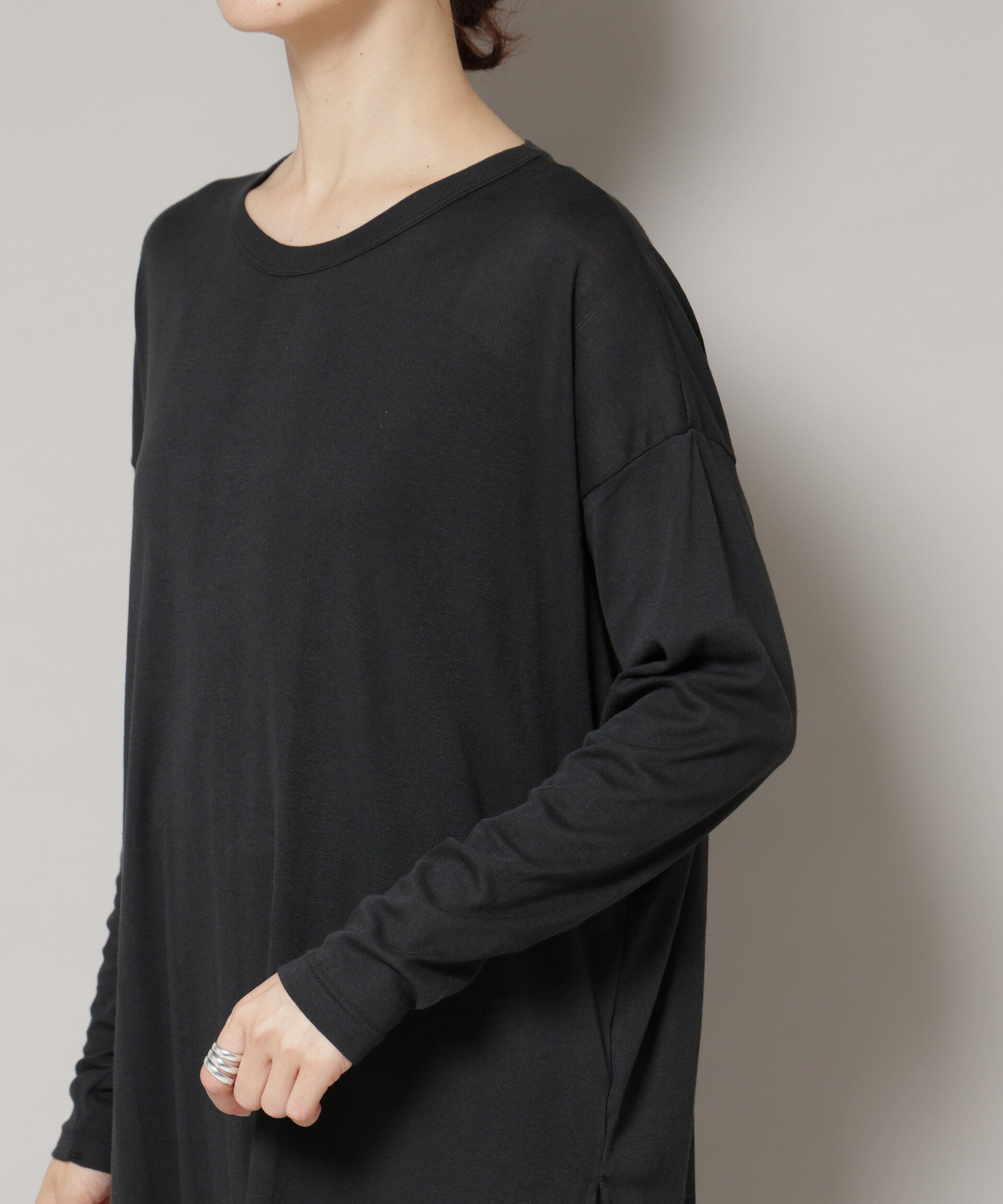 nano･universe「Robert P. Miller/Light Prib Crew L/S tee」|Tシャツ・カットソー|