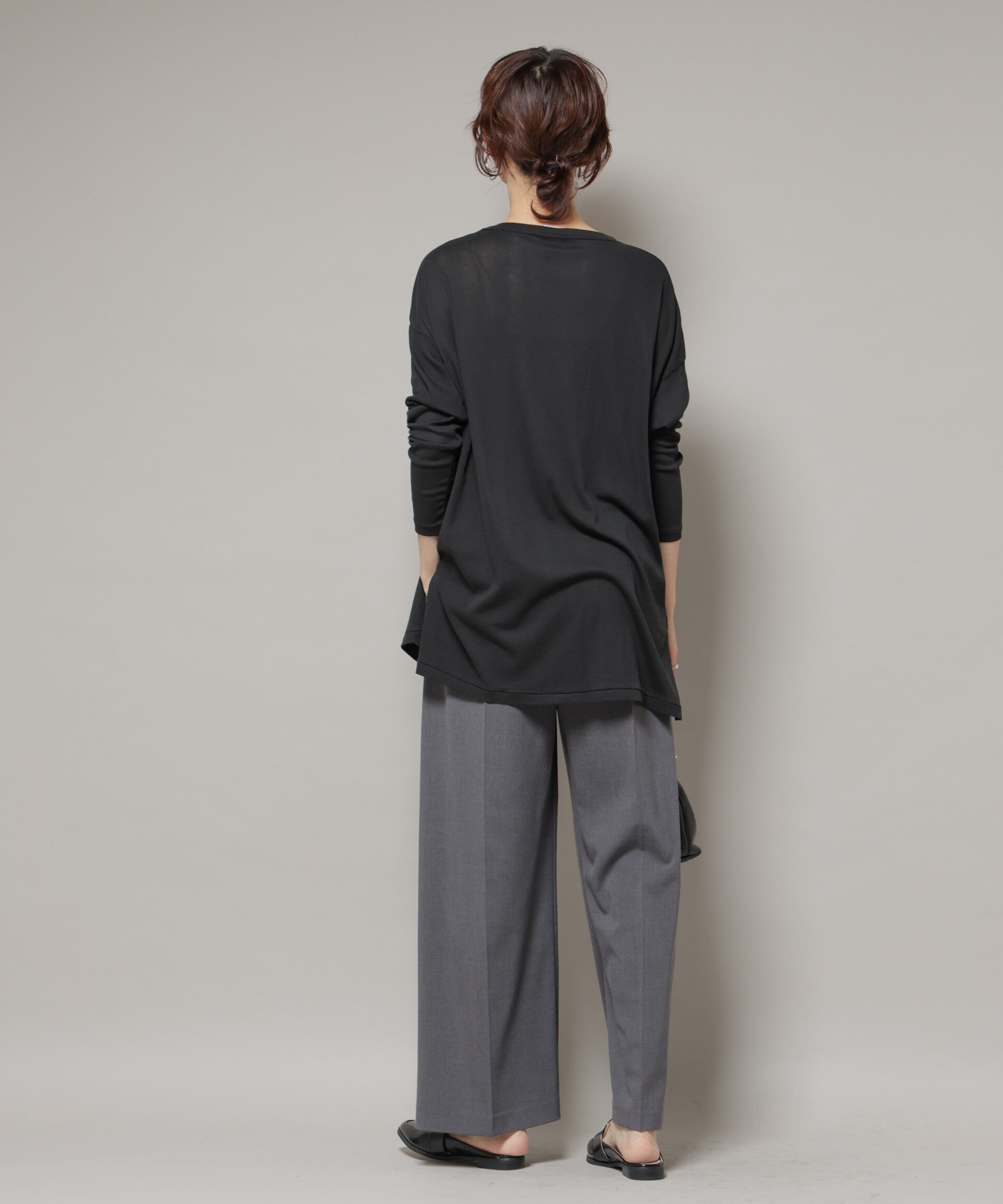 nano･universe「Robert P. Miller/Light Prib Crew L/S tee」|Tシャツ・カットソー|