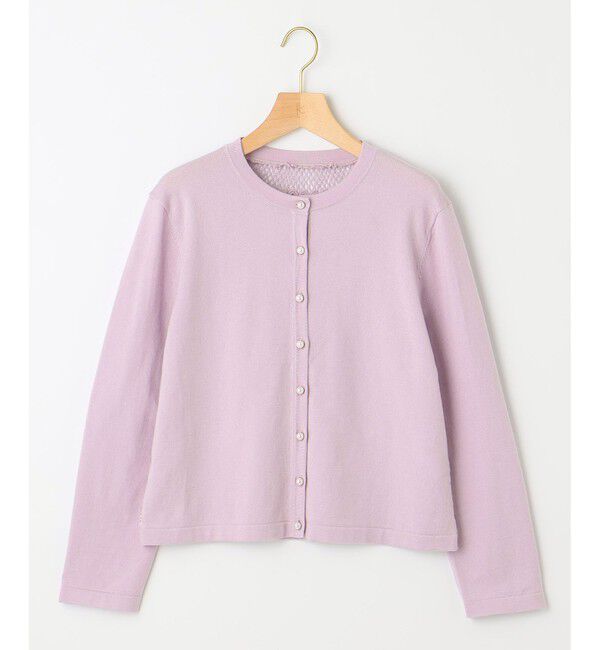 組曲「【WEB限定・2SET】バックレースツインセット」|カーディガン|