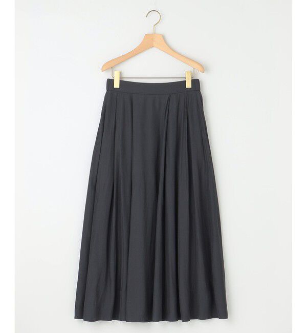 組曲「【WEB限定】ギャザーライトデシン タックスカート」|スカート|