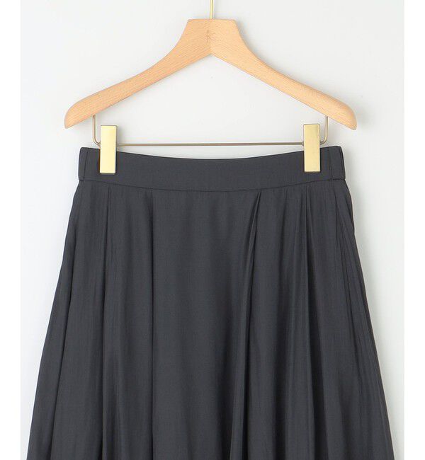 組曲「【WEB限定】ギャザーライトデシン タックスカート」|スカート|