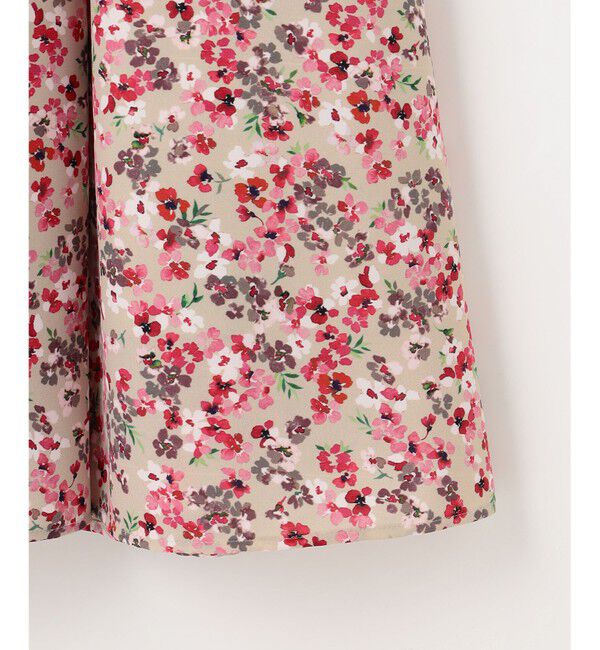 組曲「ニュアージュフラワープリント スカート」|スカート|