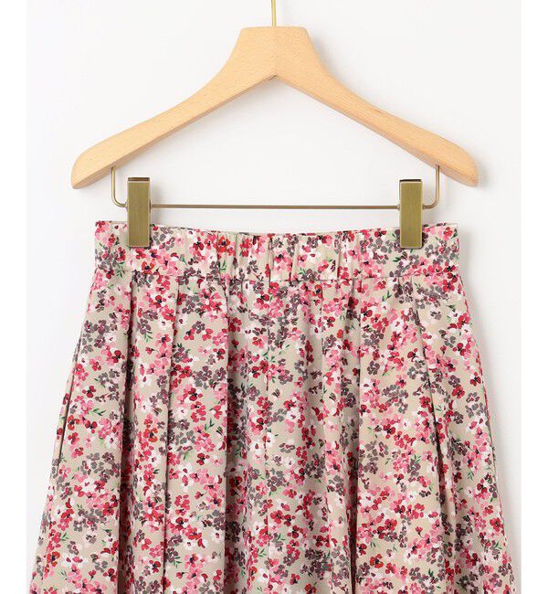 組曲「ニュアージュフラワープリント スカート」|スカート|