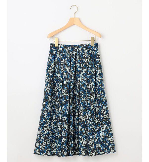 組曲「ニュアージュフラワープリント スカート」|スカート|