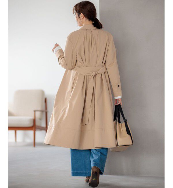 組曲「【WEB限定】ライトトレンチ ステンカラーコート」|ステンカラーコート|