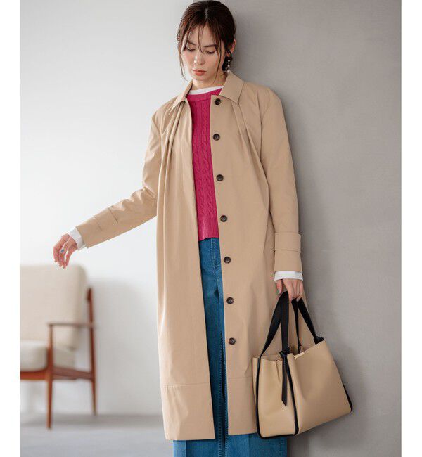 組曲「【WEB限定】ライトトレンチ ステンカラーコート」|ステンカラーコート|
