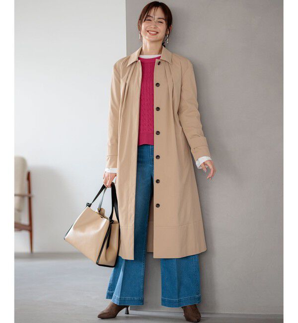 組曲「【WEB限定】ライトトレンチ ステンカラーコート」|ステンカラーコート|