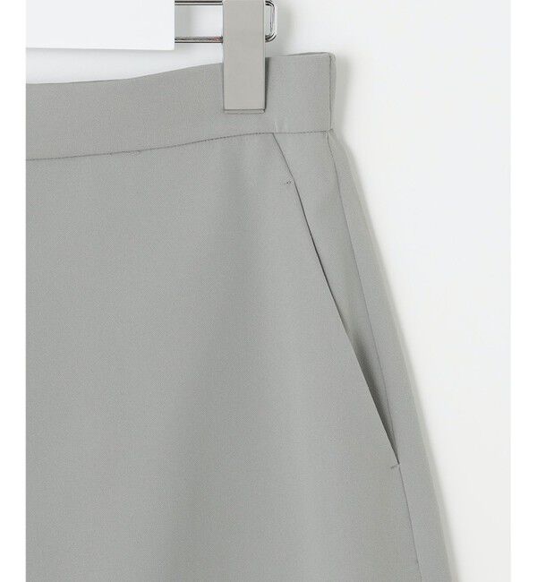 自由区「【XSサイズ～/洗える】ダブルフェイススーティング セミフレアスカート」|スカート|