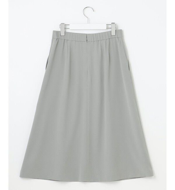 自由区「【XSサイズ～/洗える】ダブルフェイススーティング セミフレアスカート」|スカート|