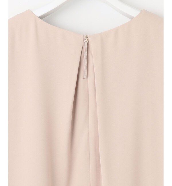 自由区「【XSサイズ～/洗える】ダブルフェイススーティング サックワンピース」|ワンピース|