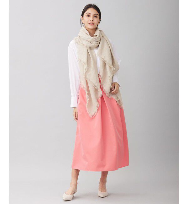 自由区「【洗える】タフタタック スカート」|スカート|