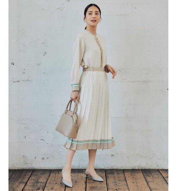 自由区「【セットアップ対応・洗える】モノグラムプリント スカート」|スカート|