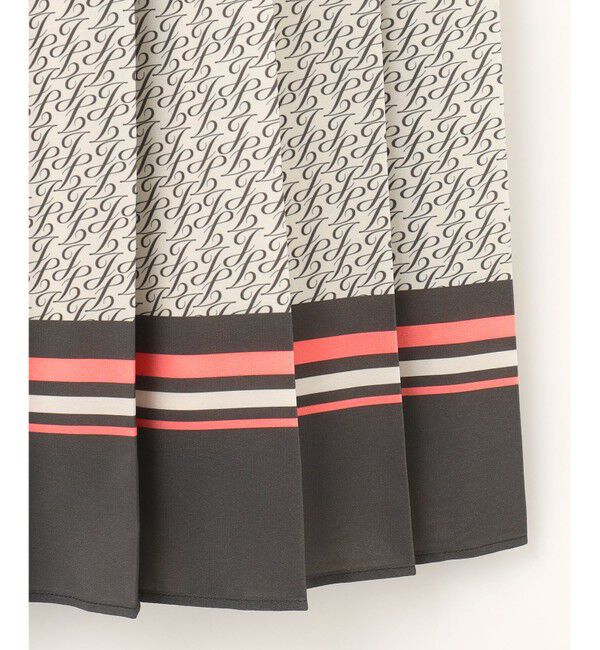 自由区「【セットアップ対応・洗える】モノグラムプリント スカート」|スカート|